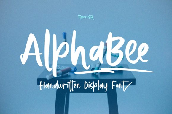 AlphaBee: A Script Font for Dynamic Digital Branding