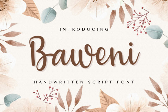 Baweni: The Handwritten Font That Elevates Your Brand