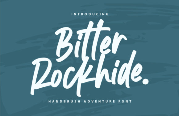 Bitter Rockhide: The Font That Boosted My Bakery’s Brand