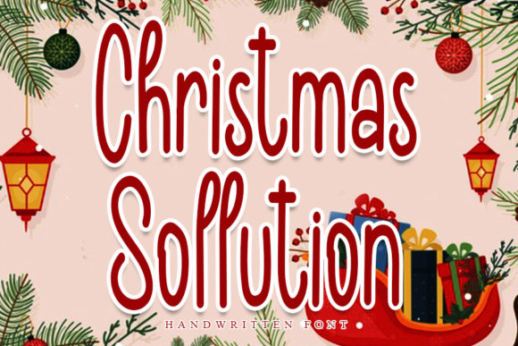 Christmas Solution: A Script Font for Campaign Creativity