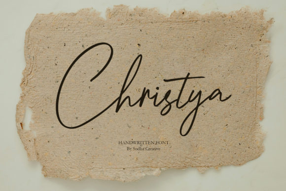 Christya: The Font That Boosted My Bakery’s Brand