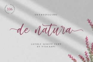 De Natura: A Script Font That Elevates Web Design