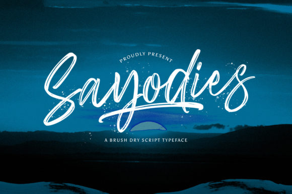 Discovering Sayodies: A Script Font with Character