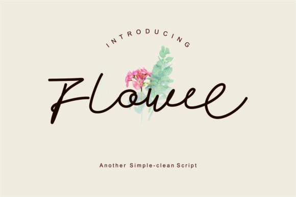 Flowee: A Script Font That Adds Elegance to Digital Design