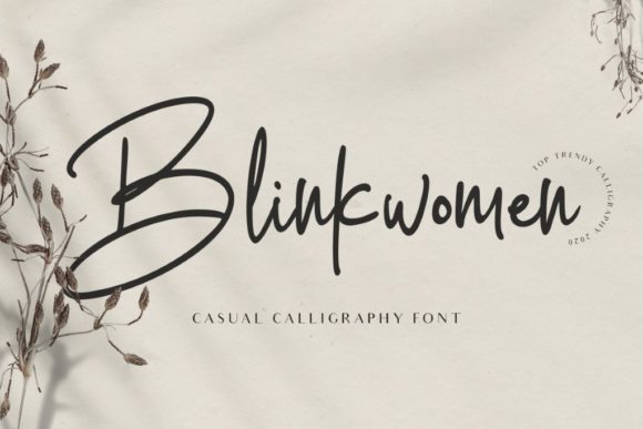 Font Choice That Speaks Volumes: Blinkwomen in Action