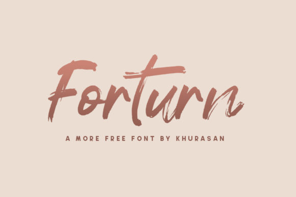 Forturn: A Font That Adds Personality to Every Craft Project