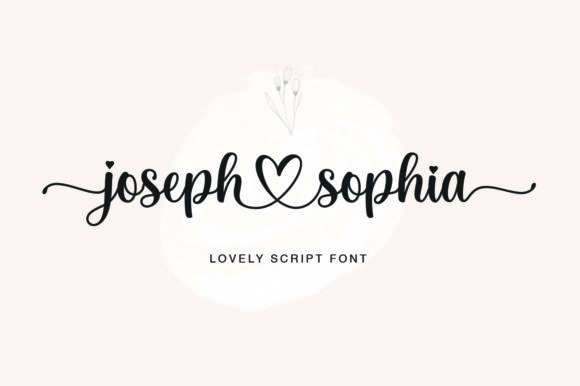 Joseph Sophia: A Script Font for Digital Design Excellence