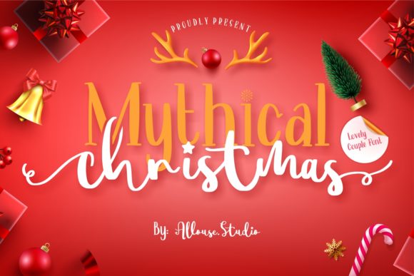 Mythical Christmas: A Timeless Script Font for Digital Design