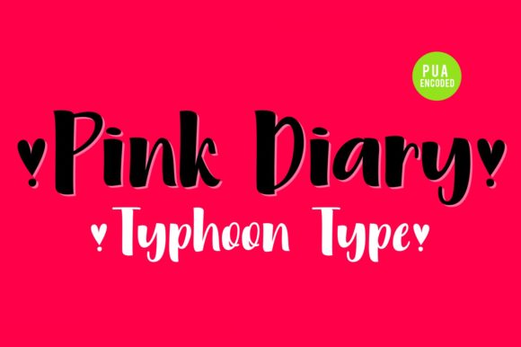 Pink Diary: A Script Font That Adds Personality to Branding