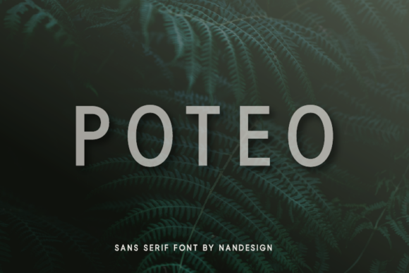 Poteo: A Versatile Sans Serif for Every Design Need