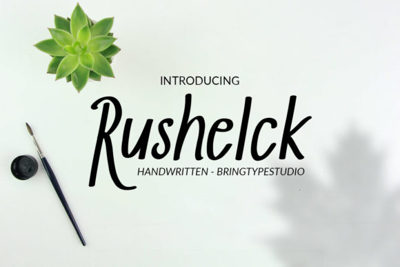Rushelck: A Font That Breathes Life Into Your Editorial Design