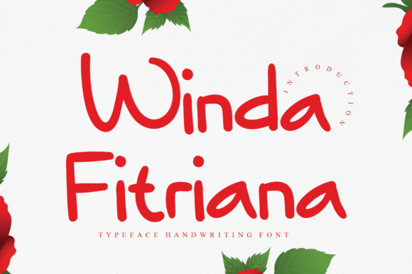 Winda Fitriana: A Versatile Script Font for Editorial Design