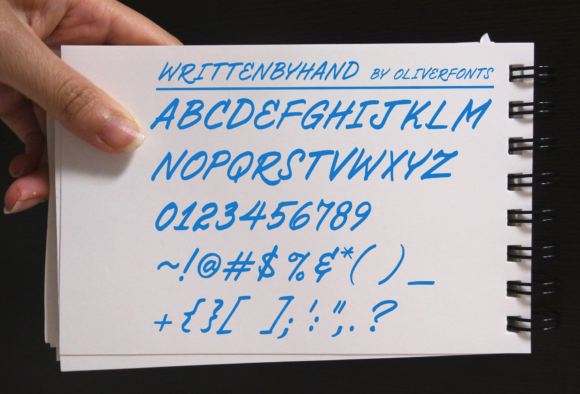Written by Hand: A Script Font for Digital Branding