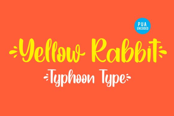 Yellow Rabbit: A Friendly Script Font for Digital Design